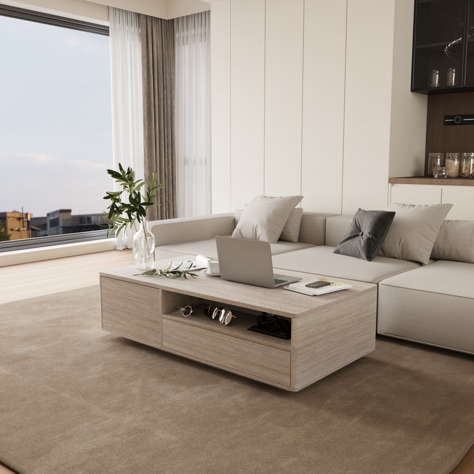 طاولة متعددة الإستخدامات - خشبي